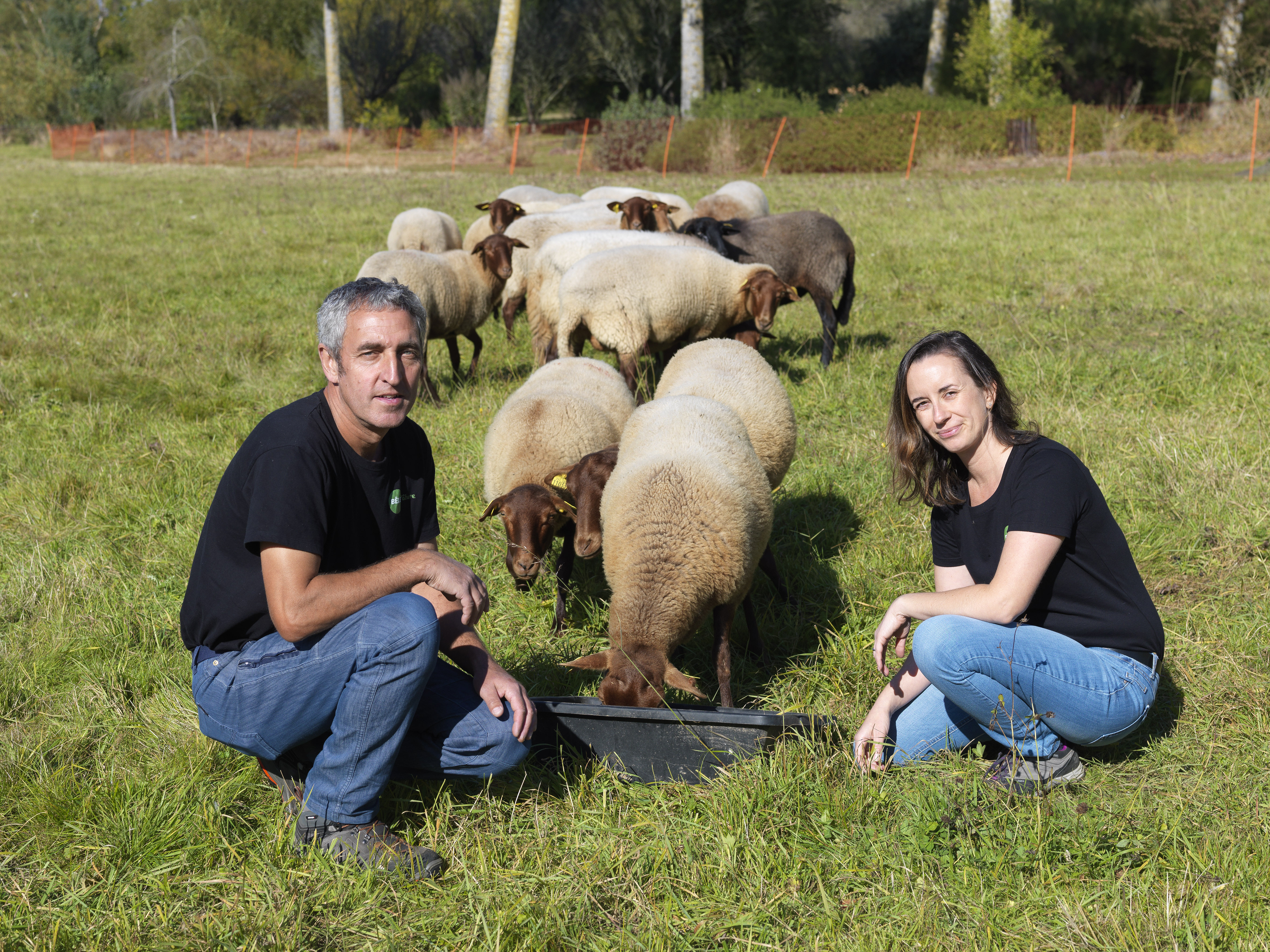 Vanessa et Olivier, fondateurs de BÊLE Pâture